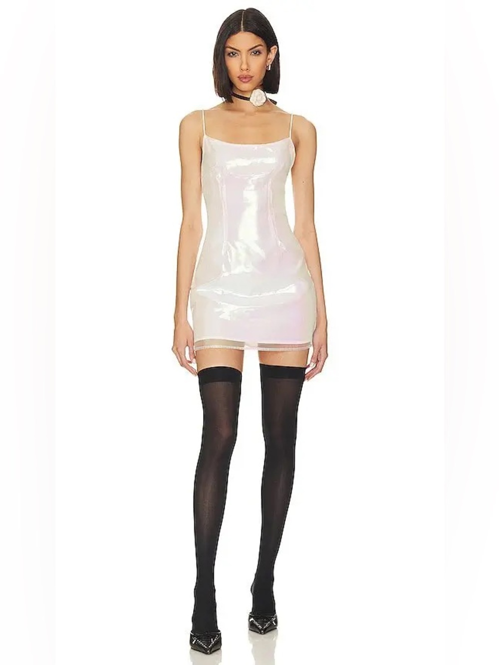 SUPERDOWN Rosalind Mini Dress in Opal